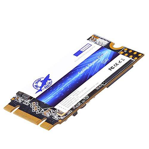 SSD M.2 2242 500GB Ngff Dogfish Unidad De Estado Sólido Incorporada Altura de Alta Velocidad Unidad de Disco Duro de Alto Rendimiento para computadora portátil de Escritorio (500GB, M.2 2242)