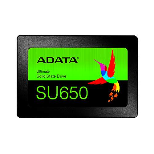 ADATA SU650 Unidad de Estado sólido 2.5" 480 GB Serial ATA III SLC