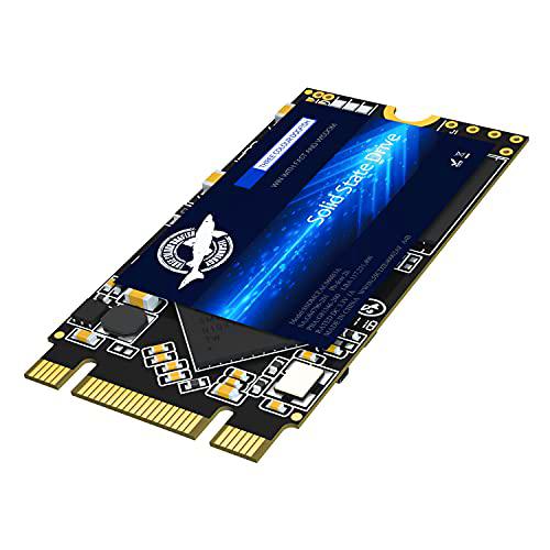 SSD M.2 2242 128GB Ngff Dogfish Unidad De Estado Sólido Incorporada Altura de Alta Velocidad Unidad de Disco Duro de Alto Rendimiento para computadora portátil de Escritorio (128GB, M.2 2242)