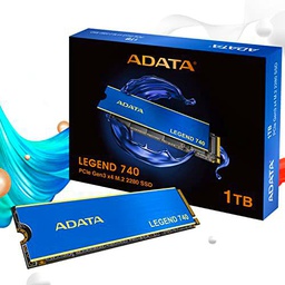 ADATA Legend 740 PCIe Gen3 x4 M.2 2280 Unidad de Estado sólido de 1 TB para Juegos de PC
