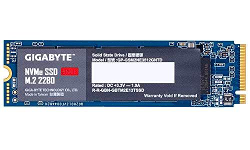 GIGABYTE SSD 512 GB M.2 PCIE GP-GSM2NE3512GNTD
