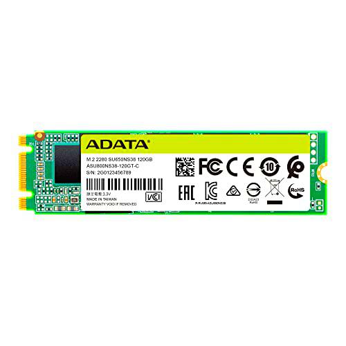 ADATA SSD de 120 GB Ultimate SU650 M.2 SATA