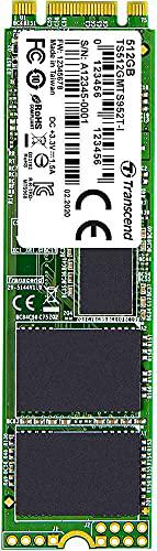 Transcend MTS952T-I - Disco Duro Interno de 512 GB M.2 PCIe NVMe SSD 2280 SATA 6 GB/s Retail TS512GMTS952T-I