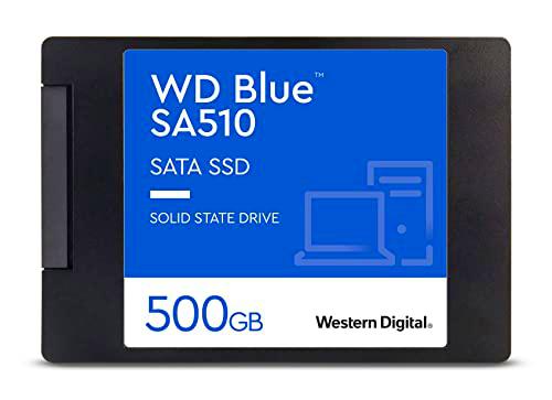 WD Blue SA510 500 GB SATA 2.5&quot; SSD con hasta 560 MB/s de Velocidad de Lectura