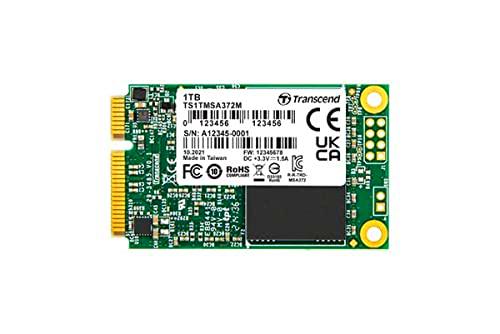 Transcend Discos Duros Marca Modelo SSD MSA372M MLC 1TB mSATA SATA III