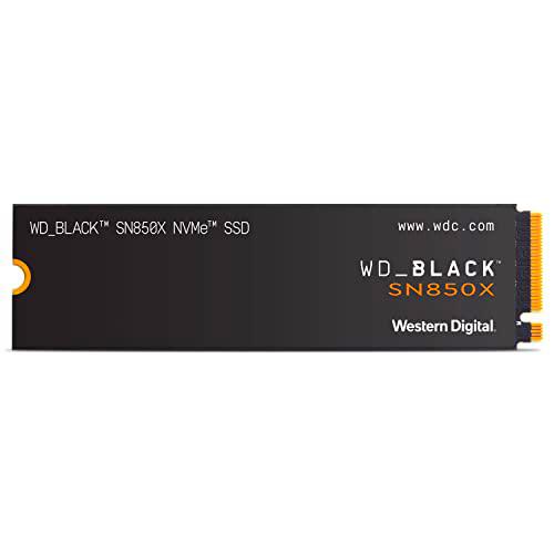 WD_Black SN850X 4TB M.2 2280 PCIe Gen4 NVMe SSD Almacenamiento para Juegos hasta 7300MB/s