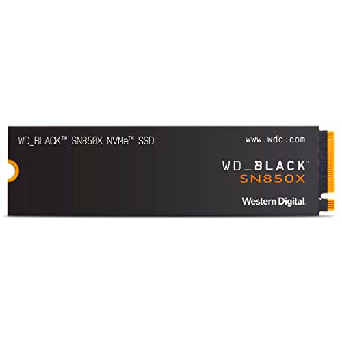 WD_Black SN850X 1TB M.2 2280 PCIe Gen4 NVMe SSD Almacenamiento para Juegos hasta 7300MB/s