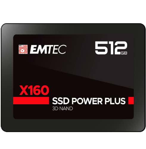 Emtec X160 2.5" 512GB Serial ATA III QLC 3D NAND