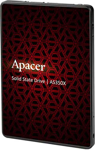 SSD APACER AS350X 128 GB, SSD Negro, SATA 6 GB/s, 2,5"