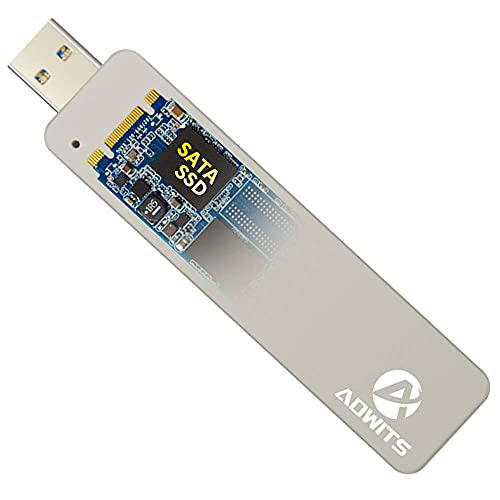 ADWITS USB 3.0 UASP a SATA NGFF M.2 2230/2242/2260/2280 SATA Key B o B &amp; M SSD SuperSpeed Adaptador