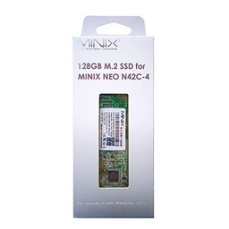 MINIX M.2 2280 - SSD de 128 GB para Neo N42C-4, Color Negro