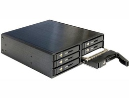 Delock Compatible 5.25" Mobile Rack for 6 x 2.5″ SATA HDD/SSD