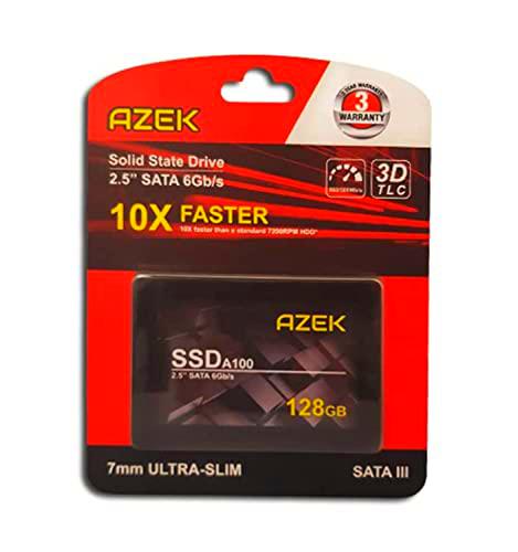 AZEK AZ-SSD-A100 128GB 2.5" SATA III 6Gb/s SSD Read/Write: Up to 550/500MB/s