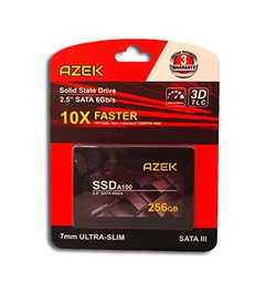 AZEK AZ-SSD-A100 256GB 2.5" SATA III 6Gb/s SSD Read/Write: Up to 550/500MB/s