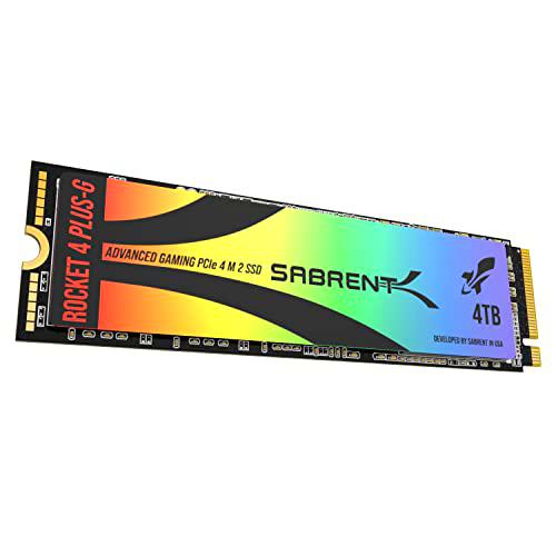 Sabrent PS5 SSD 4TB, M.2 SSD 4TB, PCIe 4.0 M.2 SSD