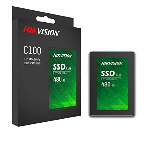 Hikvision SSD interno SSD de 2.5" 480Gb Serial ATA III 3D TLC velocidad de lectura de hasta 560 MB/s