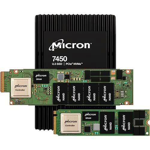 Micron 7450 MAX - SSD - 3,2 TB - Interno - 2,5" - U.3 PCIe 4.0 (NVMe)