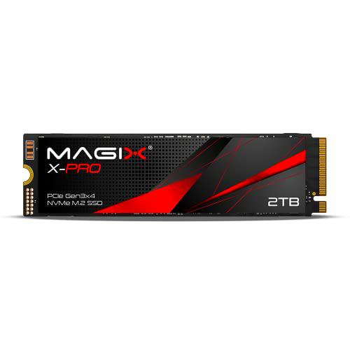 Magix SSD M.2 Gen3x4 2TB X-Pro, Velocidad de Lectura/Escritura de hasta 3100/2700 MB/s