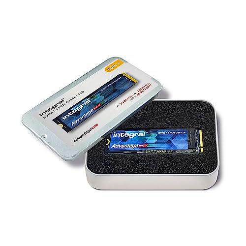 Integral Advantage Unidad de Estado sólido Pro-1 4TB SSD NVME M.2 2280 PCIe rápido Gen4x4 R-7200MB/s W-6850MB/s