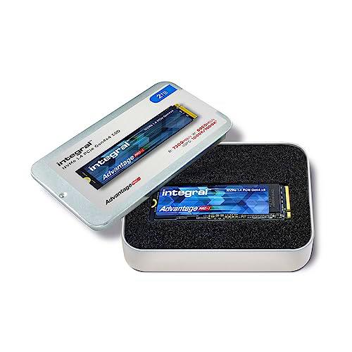 Integral Advantage Unidad de Estado sólido Pro-1 SSD NVME 1TB M.2 2280 PCIe rápido Gen4x4 R-7200MB/s W-6000MB/s