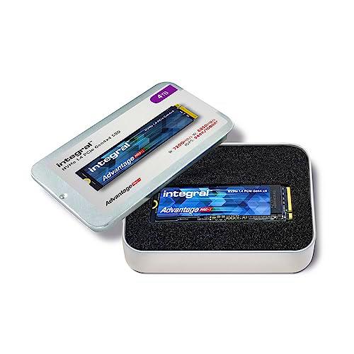 Integral Advantage Unidad de Estado sólido Pro-1 SSD NVME 2TB M.2 2280 PCIe rápido Gen4x4 R-7200MB/s W-6850MB/s