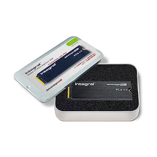 Integral Advantage Unidad de Estado sólido Pro-1 SSD NVME 1TB M.2 2280 PCIe rápido Gen4x4 R-7400MB/s W-55000MB/s