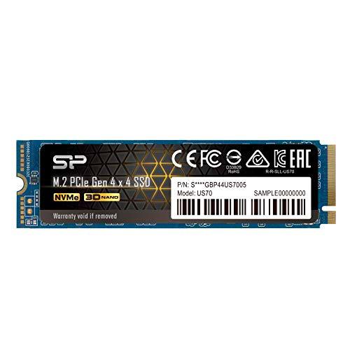 Silicon Power 1TB NVMe 4.0 Gen4 PCIe M.2 SSD R/W hasta 5.000/4.400 MB/s (SP01KGBP44US7005)