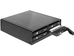Delock Compatible 5.25" Mobile Rack for 4 x 2.5″ SATA HDD/SSD