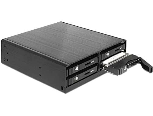 Delock Compatible 5.25" Mobile Rack for 4 x 2.5″ SATA HDD/SSD
