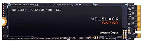 WD_BLACK SN750 250GB M.2 2280 PCIe Gen3 NVMe Gaming SSD up to 3100 MB/s read speed