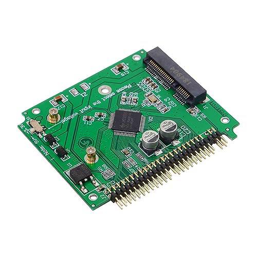 xiwai Caja de disco duro mSATA SSD a 2,5" IDE de 44 pines para portátiles