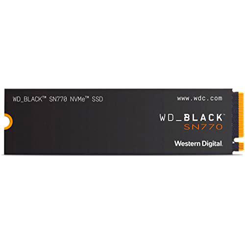 WESTERN DIGITAL Discos Duros Marca Modelo Black SSD 1TB SN770 NvMe WDBBDL0010BNC-WRSN