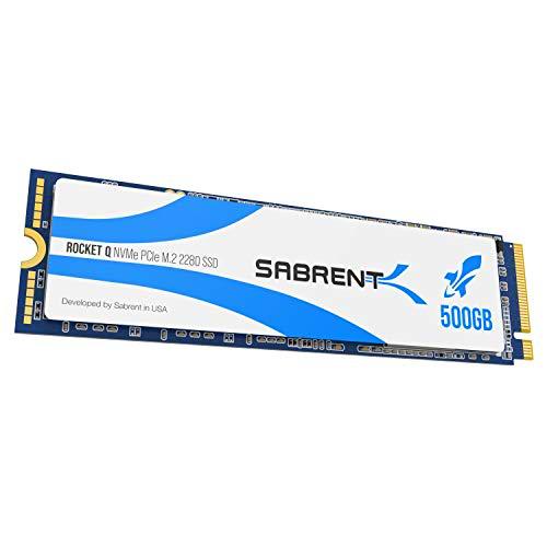 Sabrent Rocket Q 500 GB NVMe PCIe M.2 2280 Unidad de Estado sólido SSD Interna de Alto Rendimiento (SB-RKTQ-500)