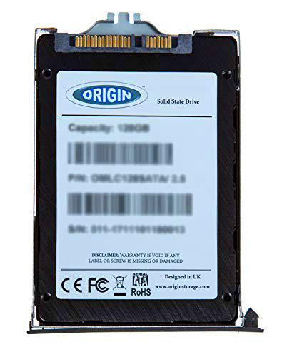 Origin Storage DELL-128MLC-NB62 - Disco Flash SSD portátil de 2,5" para Precision Workstation M4700/M6700 (128 GB, SATA)