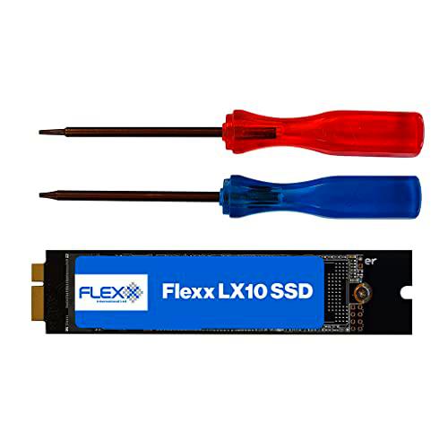 FLEXX LX10 SSD 256 GB Kit de actualización compatible con MacBook Air 2010-2011