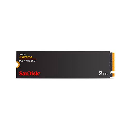 SanDisk Extreme 2TB M.2 2280 PCIe Gen4 NVMe SSD con Velocidad de Lectura de hasta 5150 MB/s