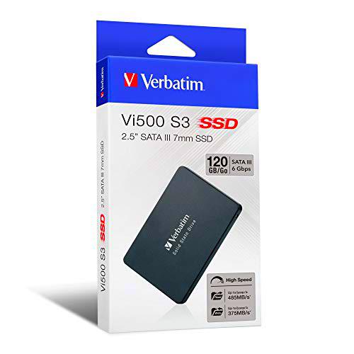 Verbatim VI500 S3 2,5" SATAIII - Disco Duro SSD (120 GB, SATAIII)