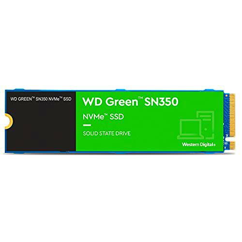 WD Green SN350 500 GB M.2 NVMe SSD, con 2400 MB/s de velocidad de lectura y hasta 1500 MB/s de velocidad de escritura