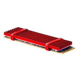Atlantis Disipador de aluminio para SSD M.2 tipo NVMe/SATA 2280