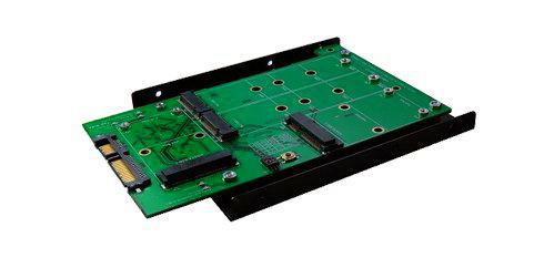 EXSYS EX-3608 SSD enclosure 3.5" Negro caja para disco duro externo
