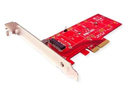 ROLINE Adaptador de Host PCIe 4.0 x4 3.3V5A para SSD PCIe-NVMe M.2 110mm