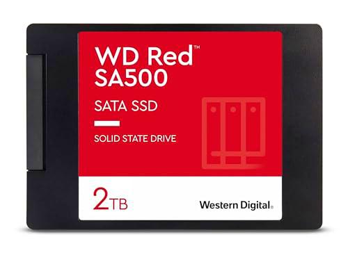 WD Red SA500 2TB, NAS SATA SSD, 2.5 Inch
