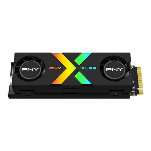 PNY SSD CS3150 XLR8 Gaming Epic-X RGB™ 1TB M.2 NVMe con Disipador de Calor RGB