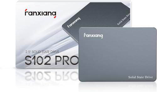 fanxiang SSD 500GB SATA III 6Gb/s 2,5 Pulgadas, Disco Duro ssd 500gb-hasta 560 MB/s