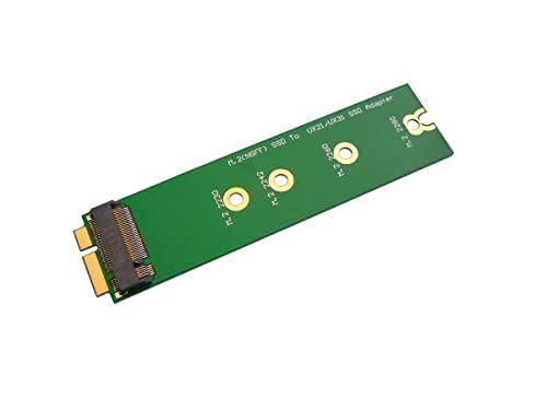 Kalea-INFORMATIQUE Adaptador M2 NGFF B Key SATA a ASUS Zenbook UX21 UX31 UX51 para Montar un SSD M.2 en Lugar del SSD Original