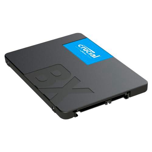 Crucial BX500 SATA SSD 2TB, SSD Interna 2.5", Hasta 540MB/s