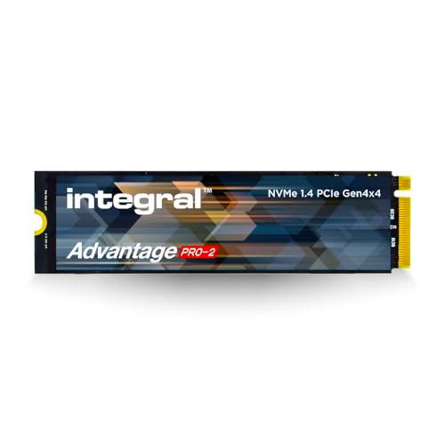 Integral 1TB Advantage Pro-2 M.2 2280 PCIe Gen4 X4 NVMe 1.4 Interna SSD