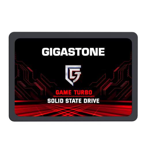 Gigastone SATA SSD Interno 4TB 2.5" SATA III Interfaz 3D NAND Disco duro SSD Disco de juego compatible con ordenadores portátiles y ordenadores de sobremesa de 2,5 pulgadas