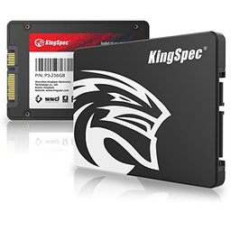Kingspec 256GB 2,5 "SATA SSD, SATA III 6Gb / s Unidad Interna de Estado sólido
