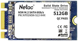 Netac Technology N5N 512GB Interno M.2 SATA SSD 2242 SATA 6 GB/s Retail NT01N5N-512-N4X